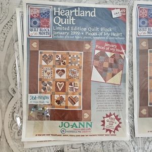 Heartland Quilt - Quilt Block of the Month - Joann Fabrics